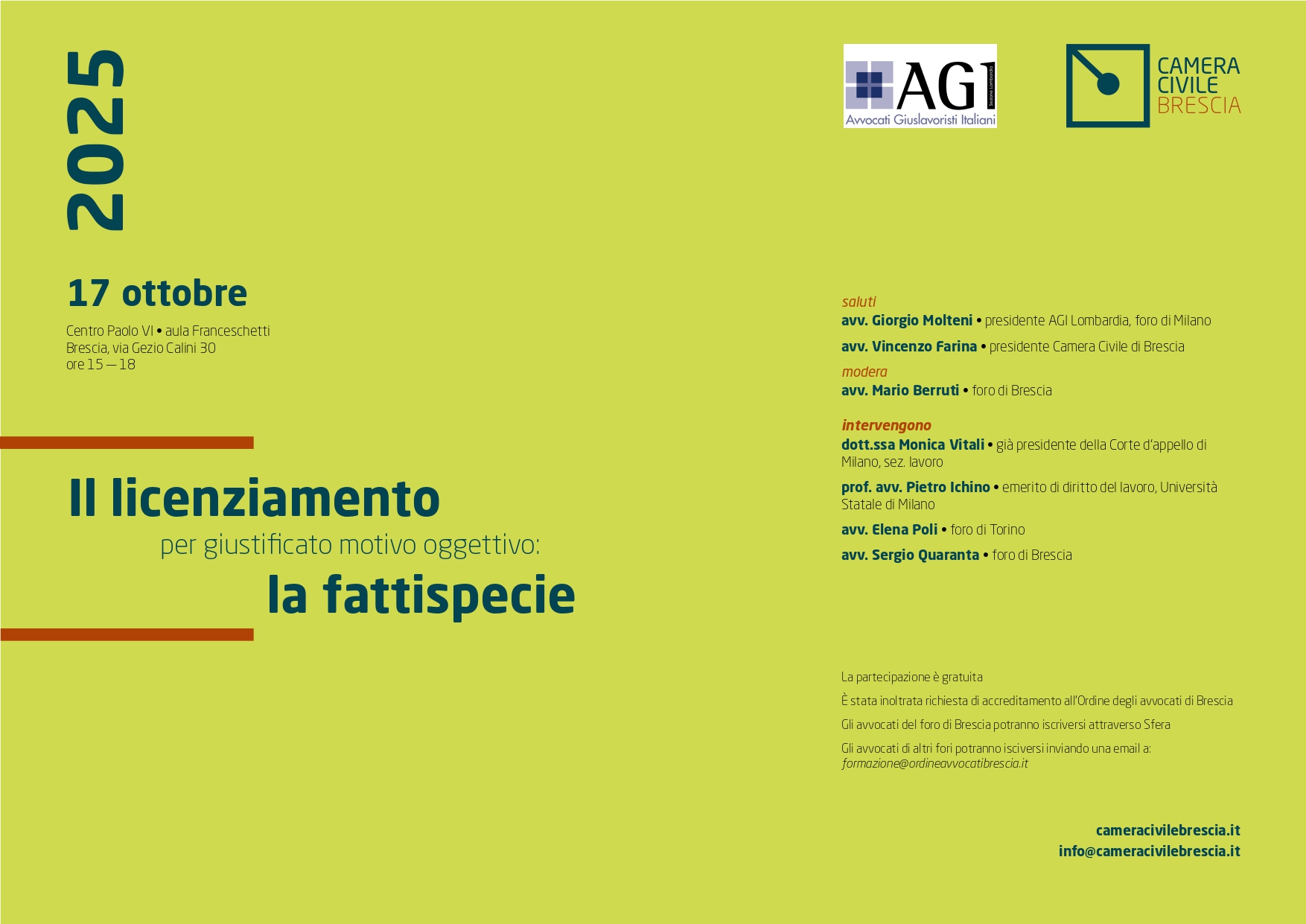 2025_10_17 – locandina Il licenziamento per GMO, la fattispecie_page-0001